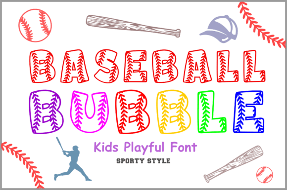 Baseball Bubble Font Review: A Playful Typeface for Sporty Brands