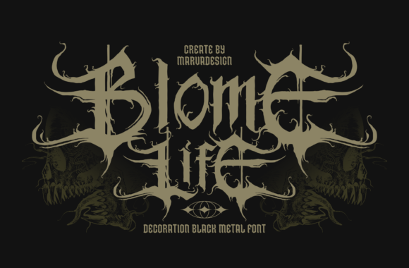 Blome Life: A Bold Blackletter Font for Modern Brand Identity