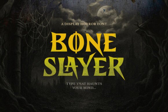 Bone Slayer: A Bold Serif Font for Memorable Branding