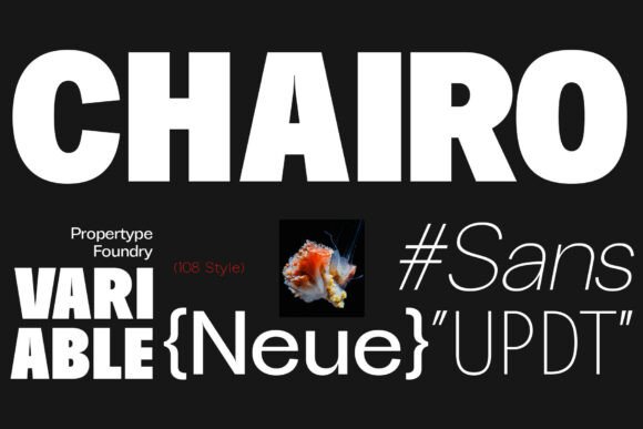 Chairo Neue Font: The Bold Typeface for High-Impact Campaigns