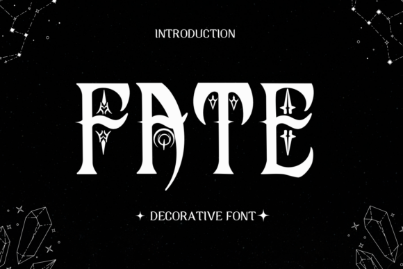 Fate: A Decorative Font for Bold Brand Identity