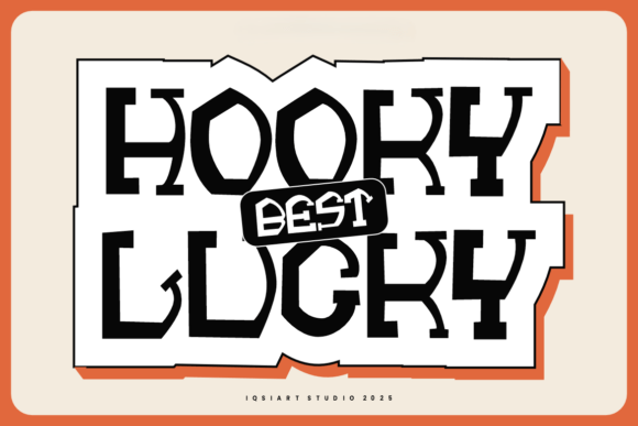 Hooky Lucky Font for Web Design