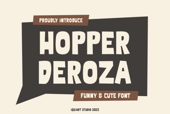Hopper Deroza: A Bold Sans Serif for Web Design