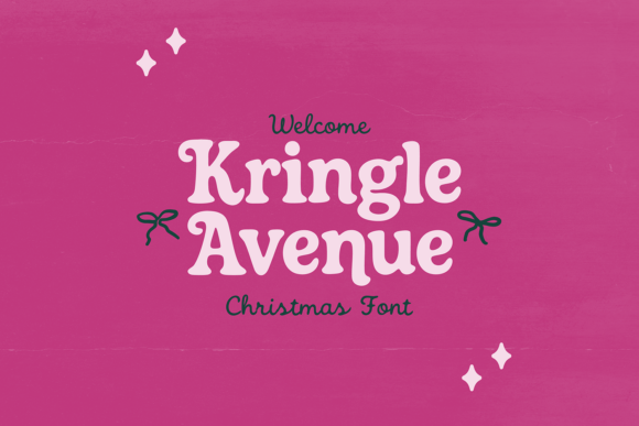 Kringle Avenue: A Festive Serif Font for Web Design
