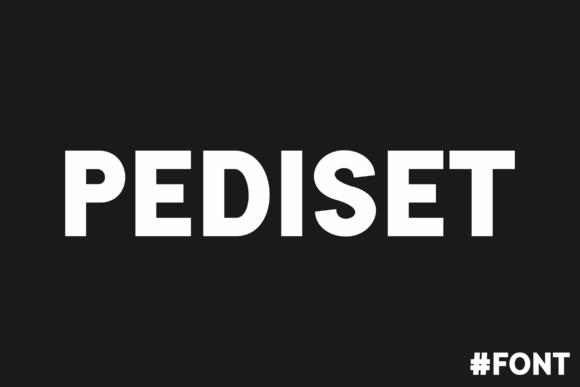 Pediset: A Bold Sans Serif for Web Design