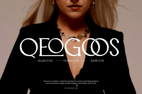 Qeogoos: The Bold Serif Typeface for Scroll-Stopping Marketing