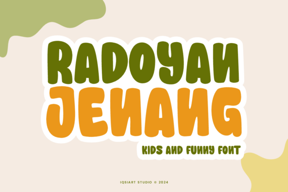 Radoyan Jenang: The Playful Typeface for Scroll-Stopping Campaigns