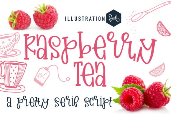 Raspberry Tea Font for Bold Campaigns