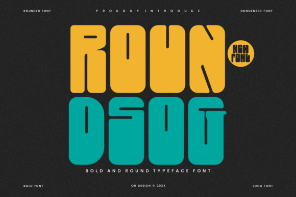 Roundsog: A Bold Round Typeface for Modern Branding