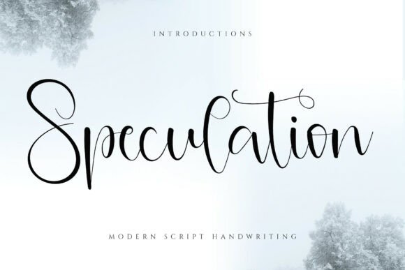 Speculation: A Bold Script for Digital Campaigns