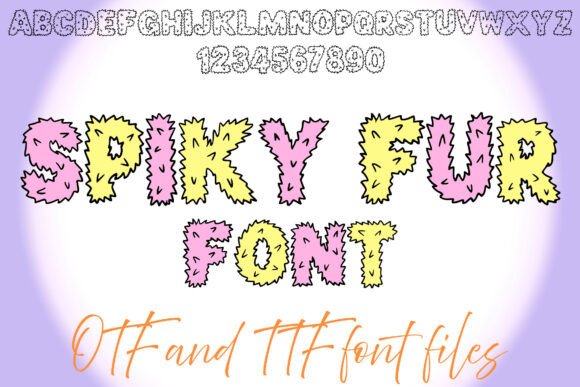 Spiky Fur: A Bold Font for Creative Campaigns
