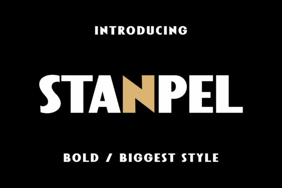 Stanpel: A Modern Sans Serif for Real Projects
