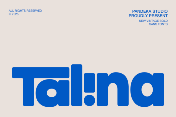Talina: The Bold Typeface That Powers Campaign Clarity