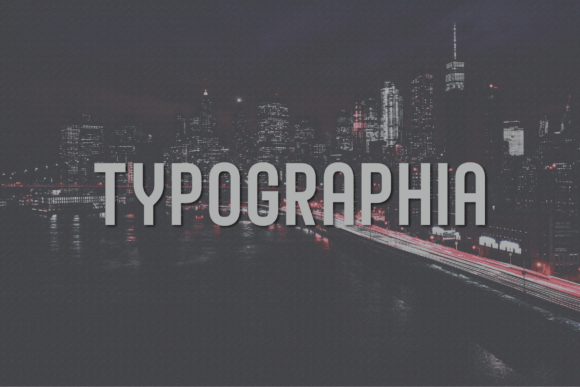 Typographia: The Bold Typeface for Clear Campaigns