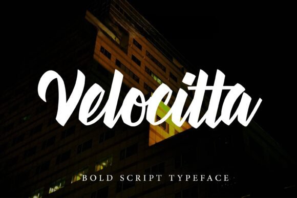 Velocitta: A Bold Font for Business