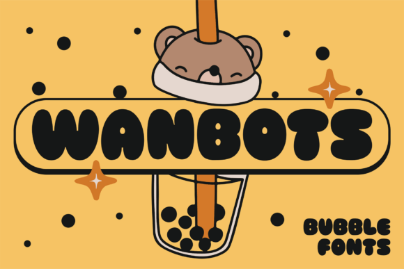 Wanbots: A Playful Sans Serif Font for Editorial Design