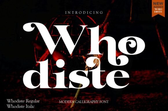 Whodiste: The Serif Font That Defines Campaign Clarity