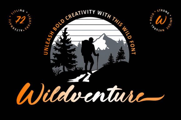 Wildventure Font for Creative Makers